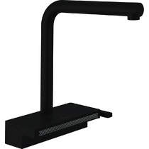 Hansgrohe Aquno Select M81 Kitchen Tap With Pull Out & sBox (2 Jets, M Black).