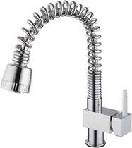 Hydra Hannah Kitchen Tap With Pull Out Spray Rinser (Chrome).