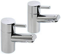 Hydra Malton Pair Of Bath Taps (Chrome).