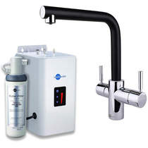 InSinkErator Hot Water Boiling Hot & Cold Water Kitchen Tap (Jet Black).