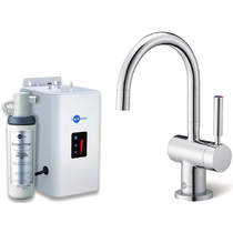 InSinkErator Hot Water Steaming Hot & Cold Filtered Kitchen Tap (Chrome).