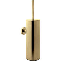 JTp vos toilet brush & holder (brushed brass).