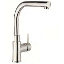 JTP Kitchen Apco Kitchen Tap With Pull Out Spray (Stainless Steel).