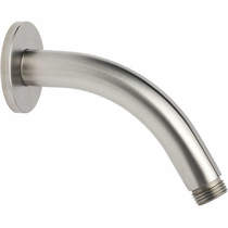 JTP Inox Curved Wall Mounting Shower Arm (Stainless Steel).