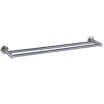 JTP Inox Twin Towel Rail (643mm, Stainless Steel).