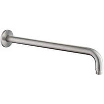 JTp inox round wall mounting shower arm (stainless steel).