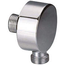 JTP Inox Shower Wall Outlet Elbow (Stainless Steel).