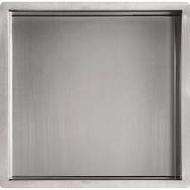 JTP Inox Shower Niche (300x300mm, Stainless Steel).