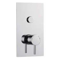 Kartell Plan Concealed Thermostatic Push Button Shower Valve (1 Outlet).