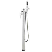 Kartell Pure Free Standing Bath Shower Mixer Tap With Kit (Chrome).