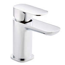 Kartell Visage Basin Mixer Tap With Click Clack Waste (Chrome).