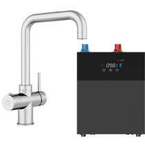 Kedl Delta Digital 3 In 1 Boiling Water Kitchen Tap (Chrome, 4.0L).