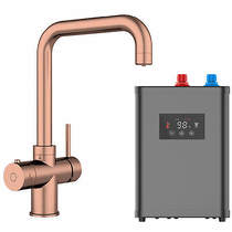 Kedl Delta Digital 3 In 1 Boiling Water Kitchen Tap (Copper, 2.4L).