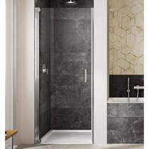 Lakes Italia Amare Semi-Frameless Pivot Shower Door (700x2000mm, LH).