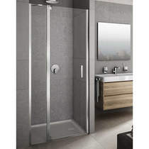 Lakes Italia Vivere Shower Door With In-Line Panel (900x2000mm, LH).