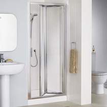 Lakes Classic 700mm Framed Bi-Fold Shower Door (Silver).