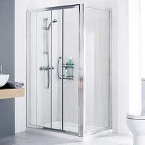 Lakes Classic 1700x700 Shower Enclosure, Slider Door & Tray (Right Handed).