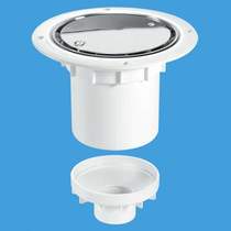 McAlpine Gullies 75mm Shower Trap Gully For Sheet Flooring.