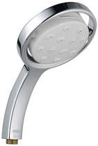 Mira 360 Four Spray 360M Shower Handset (White & Chrome).