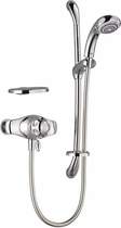 Mira Excel Exposed Thermostatic Shower Kit with Slide Rail in Chrome.