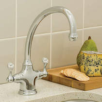 Perrin & rowe etruscan kitchen mixer tap (chrome).