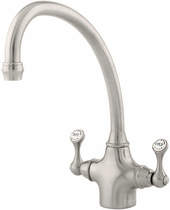 Perrin & Rowe Etruscan Kitchen Mixer Tap (Pewter).