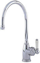 Perrin & Rowe Parthian Kitchen Mixer Tap With Single Lever (Chrome).