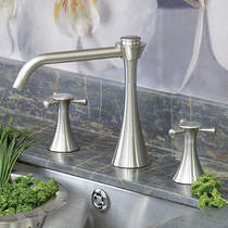 Perrin & rowe oasis 3 hole kitchen tap (pewter).