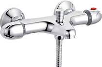 Crown Taps Wall Mounted Thermostatic Bath Shower Mixer Tap.