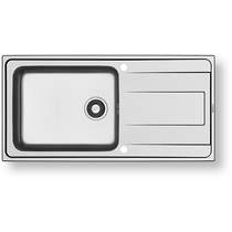 Pyramis Alea Plus Kitchen Sink 1000x500mm (Reversible, 1 Tap Hole).