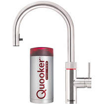 Quooker Flex 3 In 1 Boiling Water Kitchen Tap. PRO3 (Stainless Steel).