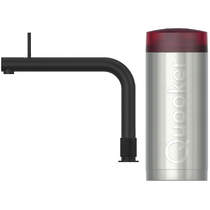Quooker Front Front Boiling Water Kitchen Tap. COMBI (3-in-1, Black).