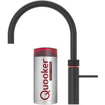 Quooker Fusion Round Boiling Water Kitchen Tap. PRO7 (Black).