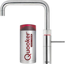 Quooker Fusion Square Boiling Water Kitchen Tap. PRO7 (Brushed Chrome).