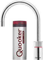 Quooker Nordic Round Boiling Water Kitchen Tap. PRO3 (Brushed Chrome).