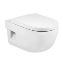 Roca Toilets Meridian-N Wall Hung Toilet Pan & Seat.
