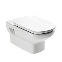 Roca Toilets Senso Wall Hung Toilet Pan & Seat.
