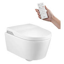 Roca Smart Toilets In-Wash Inspira Rimless Smart Wall Hung Pan.