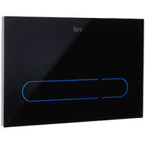 Roca panels ep1 standard electronic panel with sensor & leds (black).