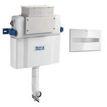 Roca Frames Low Height Concealed Cistern & PL2 Dual Flush Panel (Combi).