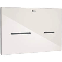 Roca Panels EP3 (DUPLO ONE) - Dual Flush Plate With Sensor (Touchless, Pearl Glass)