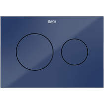 Roca Panels PS3 (DUPLO S) - Dual Flush Plate (Cobalt Blue)