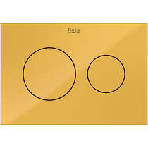 Roca Panels PS3 (DUPLO S) - Dual Flush Plate (Honey Yellow)