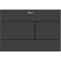 Roca Panels PS2 (DUPLO S) - Dual Flush Plate (Matt Black)