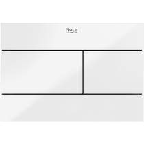 Roca Panels PS2 (DUPLO S) - Dual Flush Plate (Crystal White)