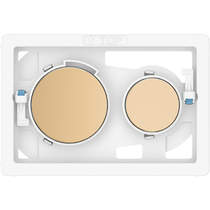 Roca Panels PS3 (DUPLO S) - Dual Flush Buttons Only (Rose Gold)