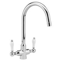 Sagittarius Canterbury Traditional Kitchen Tap (Chrome) CLEARANCE.