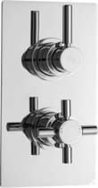 Hudson Reed Tec Pura twin concealed thermostatic shower valve