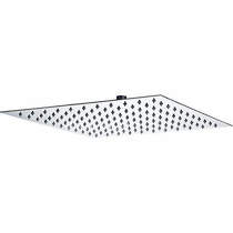 Component Ultra Thin Square Shower Head With Swivel Knuckle. 200mm.