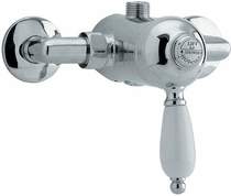 Ultra nostalgic 1/2"  exposed manual shower valve (chrome).
